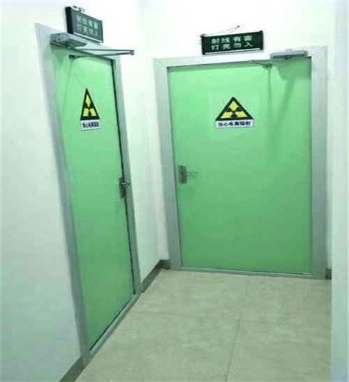 青岛厂家定制防 辐射铅门 CT室铅门 放射科射线防护施工
